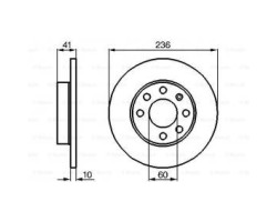 SET Discuri frana OPEL Kadett E Sedan (T85) (1196 1389 , 55 75 CP) LUCAS DF1607