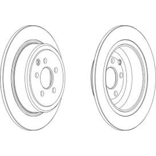 Discuri frana CITROEN Evasion (22, U6) (1761 2088 , 90 147 CP) MAGNETI MARELLI 1152354