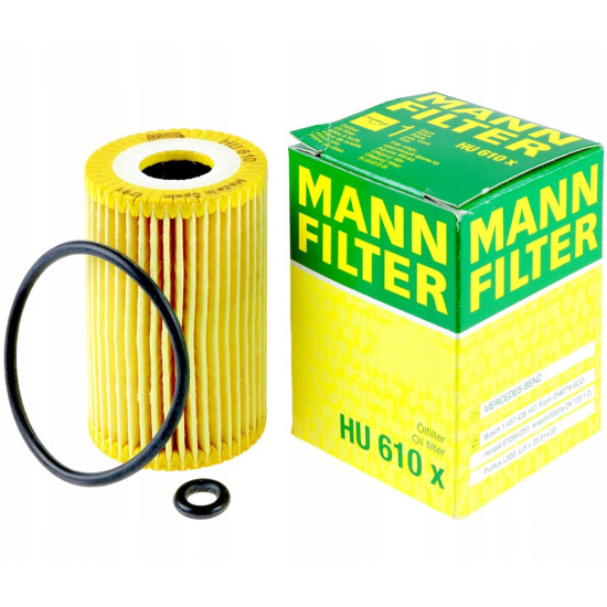 Filtru ulei MERCEDES-BENZ A-CLASS (W168) [ 1997 - 2005 ] Mann-Filter HU610X