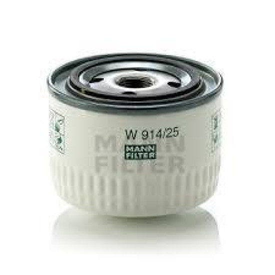 Filtru de ulei cutie de viteze automata RENAULT TRUCKS Magnum ( 09.1990 - ...) Mann-Filter W914/25