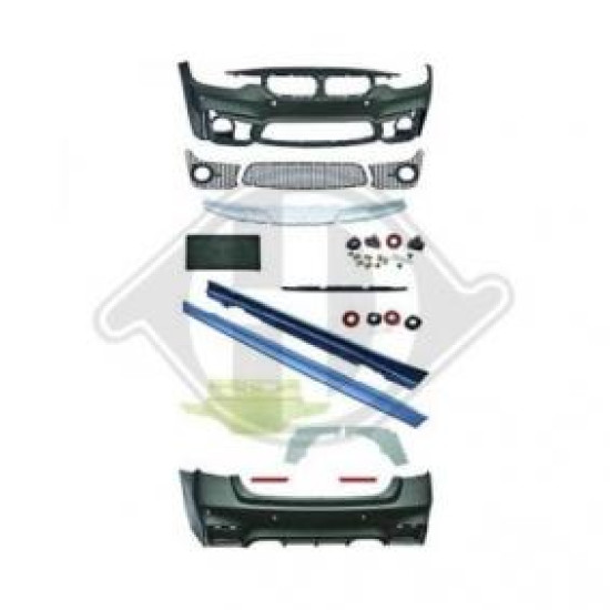 Tuning Bara de protectie BMW 3 Sedan (F30, F80) (1598 2993 , 116 431 CP) DIEDERICHS 1217250