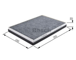 Filtru polen FIAT Multipla (186) (1581 1910 , 92 120 CP) BOSCH 1987432059