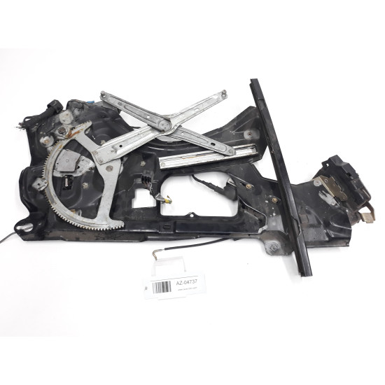 Macara geam electric stanga fata cu motoras+broasca BMW 7 II (E32) [ 1986 - 1994 ] OEM 680185347000 / 513419283249
