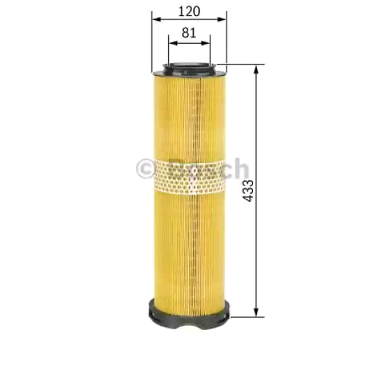 Filtru aer MERCEDES-BENZ E-CLASS (W211) [ 2002 - 2009 ] F026400205