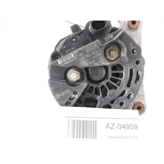 Alternator VW Golf 4 ,Bora , Seat Leon , Octavia 1, 1.9 tdi ALH, cod piesa 038903023L  0124325001
