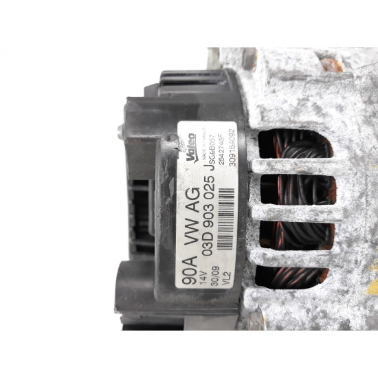 Alternator SEAT IBIZA 3  SKODA FABIA 2 VW 1.2BENZINA 03D903025J