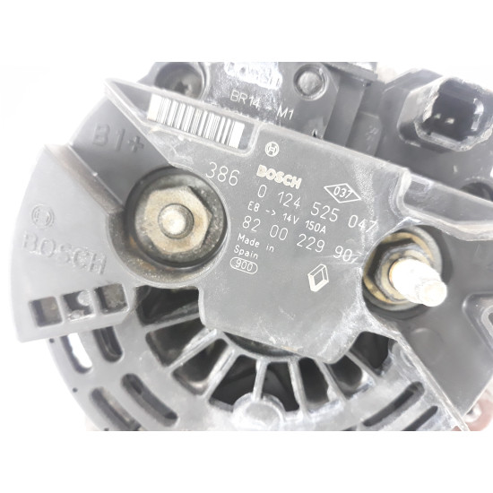 Alternator Laguna 2 1.9 dCI [2000-2007]  BOSCH 8200229907