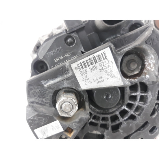 Alternator AUDI A4 B6 , Audi A4 B7 1,9/ 2.0 Diesel 2004-2008 06F903023J