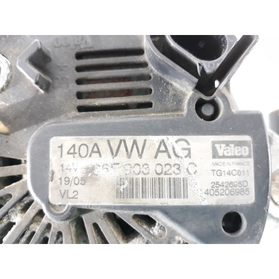 Alternator VW Caddy Golf 5 Audi A3 Skoda Octavia Seat 065903023C TG14C011 2542695D 405206985