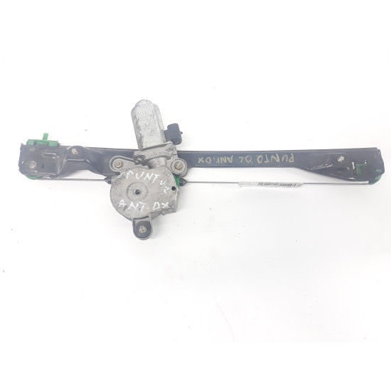 Macara + Motoras Dreapta Fata Fiat Punto [1999-2002] OEM 46536311