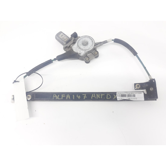 Macara geam electric dreapta fata ALFA ROMEO 147 (937_) [ 2000 - 2010 ] OEM 46751870