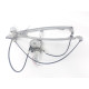 Macara geam electric cu motoras dreapta fata VOLKSWAGEN POLO (6N2) [ 1999 - 2001 ] OEM 6N4837402J
