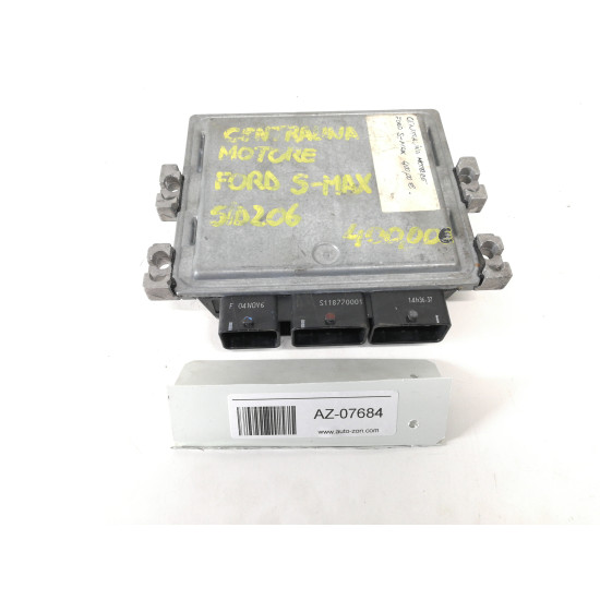 Calculator motor ECU FORD S-MAX 2.0 TDCI (WA6, WS) [ 2006 - 2014 ] SIEMENS 5WS40402LT OEM 6G9112A650EL