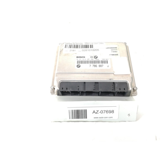Calculator motor BMW 3 IV 2.0 TDI (E46) [ 1998 - 2005 ] BOSCH 0281010205 OEM 7786887