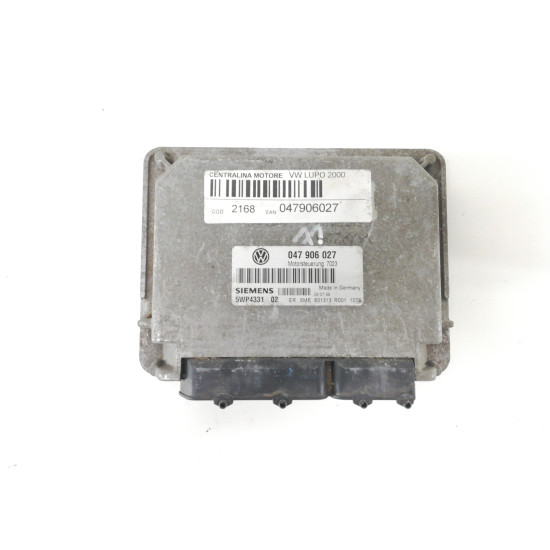 Calculator motor ECU VOLKSWAGEN LUPO 1.0 Benzina (6X1, 6E1) [ 1998 - 2005 ] SIEMENS 5WP4331 02 OEM 047906027