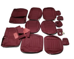Interior complet, piele, culoare visiniu, Ford Focus II 5 locuri 2007