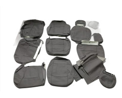 Interior complet, piele, culoare gri, Hyundai Santa Fe 2005 5 locuri