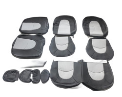 Interior complet piele, negru-gri, Ford Ka 2006