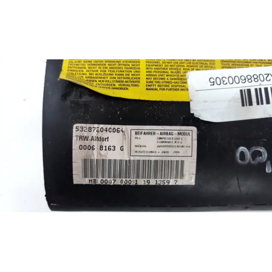 Airbag pasager  Mercedes CLK C208 1997-2003 SH MERCEDES 2088600305