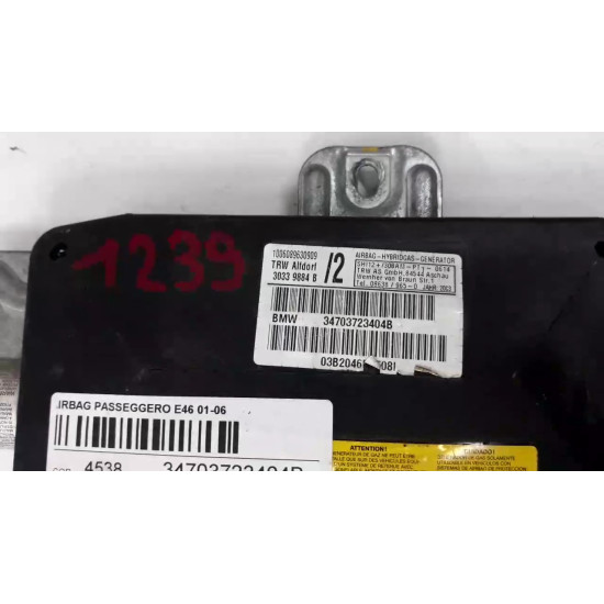 Airbag potiera  BMW X5 E53 1996-2006 SH BMW 34703723404b