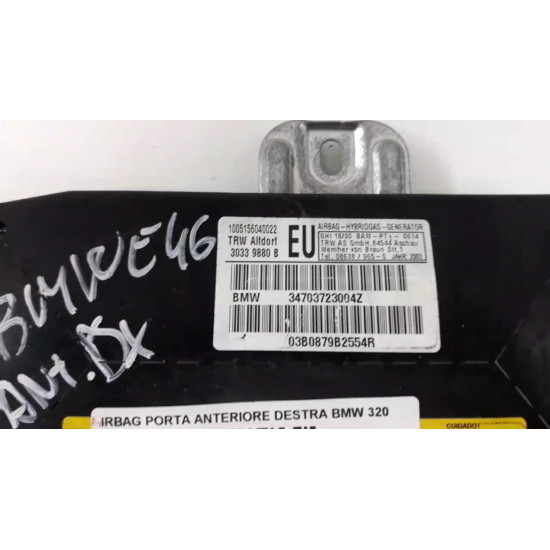 Airbag portiera dreapta fata BMW E46 2002 SH BMW 34703723004z