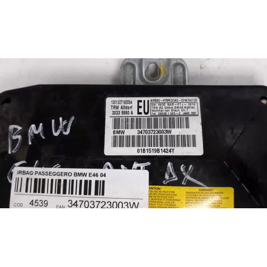 Airbag portiera dreapta fata BMW E46 1998-2004 SH BMW 34703723003w