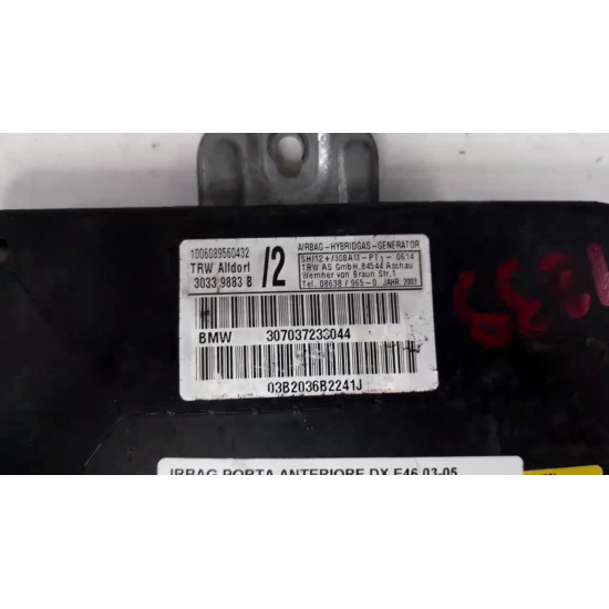 Airbag portiera dreapta fata  BMW X5 E53 03-05 SH BMW 307037233044