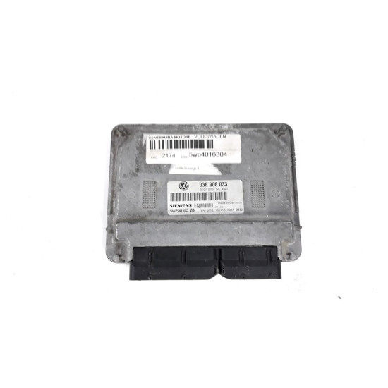 Calculator motor VOLKSWAGEN POLO 1.6 Benzina (9N_) [ 2001 - 2012 ] Siemens 5WP4016304 OEM 03E906033