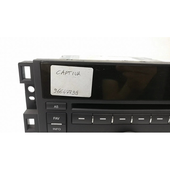 Radio CD player auto Chevrolet Captiva 2006 SH 96647739