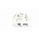 Ceas bord Fiat Multipla I  1.9 JTD 99-04 SH 81269032
