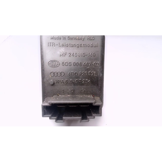 Rezistenta aeroterma Audi A4 Avant (4B5, C5) 2.5 TDI (2000 - 2005, 2.5 l, 132 kw) A6 (4B2, C5) 2.8 (1997 - 2005, 2.8 l, 142 kw) SH 4B0820521