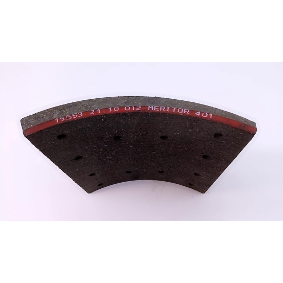 Ferodou frana T IVECO EUROSTAR / TECH / TRAKKER 410x199, 6mm Nou MERITOR 19553