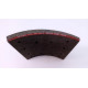 Ferodou frana T IVECO EUROSTAR / TECH / TRAKKER 410x199, 6mm Nou MERITOR 19553