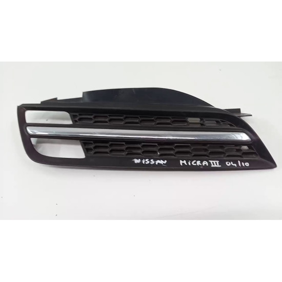 Grila proiector DREAPTA Nissan Micra III 2004-2010, 62320bc4