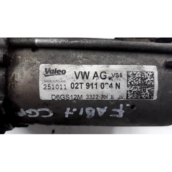 Electromotor Skoda Fabia 2, Polo 6R 1.2 TSI,CBZB,5 viteze manual 02T911024N