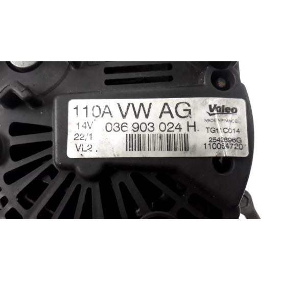 Alternator Volkswagen Golf 5 1.4Benzina SH VALEO 036903024H