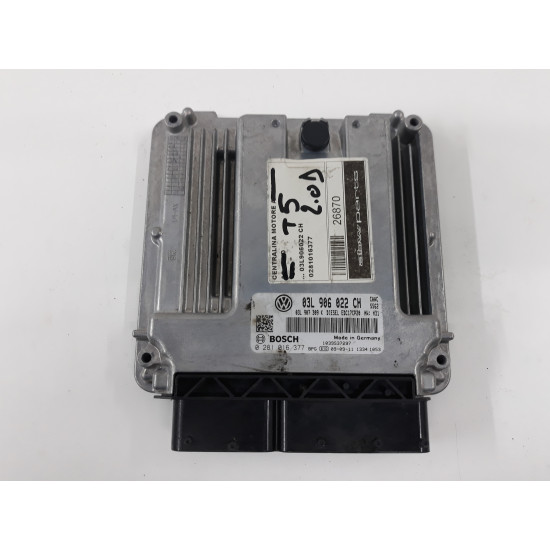 Calculator ECU Volkswagen Transporter T5 2.0 TDI SH BOSCH 03L906022CH 0281016377 