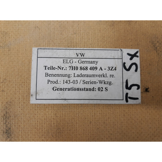 Ornamente Volkswagen Transporter T5 SH VW 7H0868409A