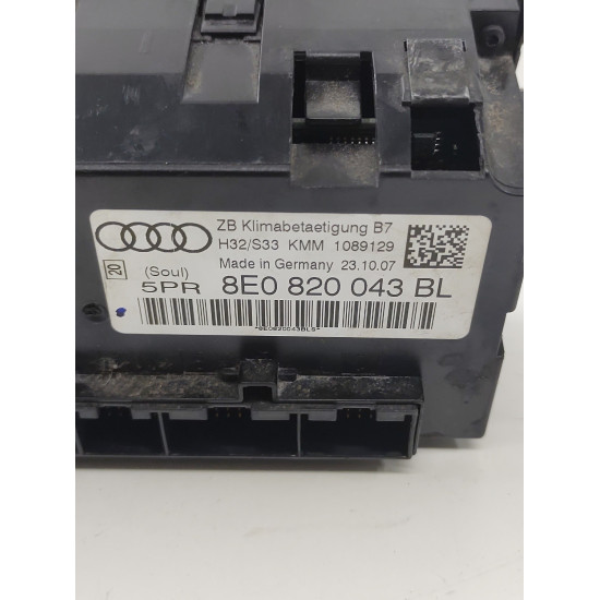 Climatronic AUDI A4 III (8EC, B7) [ 2004 - 2008 ] OEM 8E0820043BL