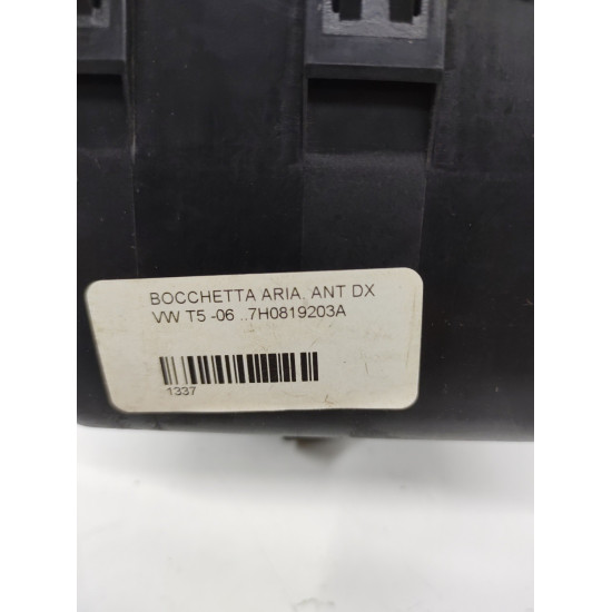 Gura Ventilatie DX VW Transporter V ANT 7H0819203A