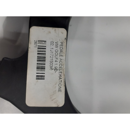 Pedala acceleratie SEAT LEON (1M1) [ 1999 - 2006 ] SEAT TOLEDO II (1M2) [ 1998 - 2006 ] VW GOLF IV (1J1) [ 1997 - 2007 ] 1J1721503K