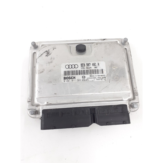 Calculator motor ECU AUDI A4 II 2.5 TDI (8E2, B6) [ 2000 - 2005 ] BOSCH 0281011388 OEM 8E0907401H