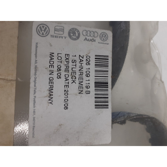 Curea distributie VW GOLF III (1H1) [ 1991 - 1998 ] AUDI A4 Saloon (8D2, B5) [ 1994 - 2001 ]  026109119B