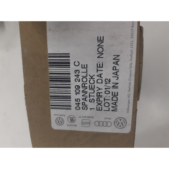 Rola intinzator, curea distributie SEAT LEON (1M1) [ 1999 - 2006 ] SEAT TOLEDO II (1M2) [ 1998 - 2006 ] VW GOLF IV (1J1) [ 1997 - 2007 ] SKODA OCTAVIA (1U2) [ 1996 - 2010 ] 045109243C