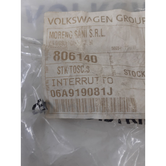 Sonda presiune ulei AUDI A3 II Sportback (8PA) [ 2004 - 2015 ] AUDI TT II Coupe (8J3) [ 2006 - 2015 ] 06A919081J NOU! OEM