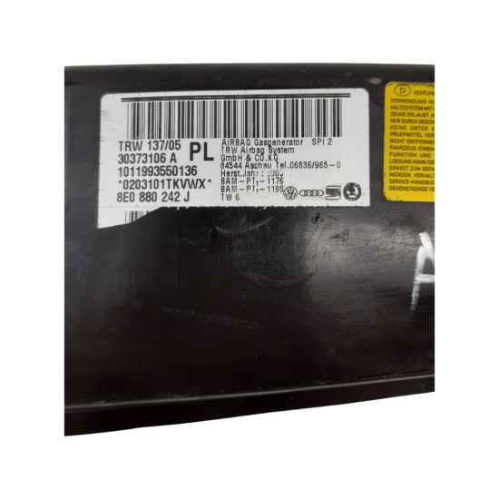 Airbag din Scaun Dreapta Fata Pasager AUDI A4 III Avant (8ED, B7) [ 2004 - 2008 ] OEM 8E0880242J