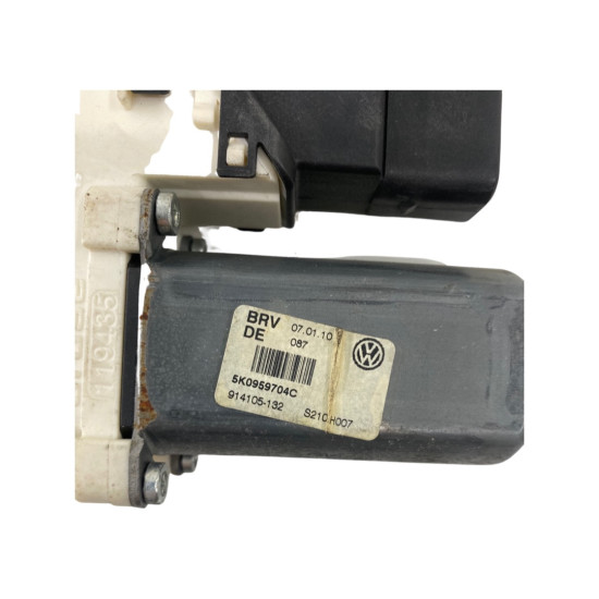 Motoras macara dreapta spate geam VW GOLF VI (5K1) [ 2008 - 2013 ] OEM 5K0959795