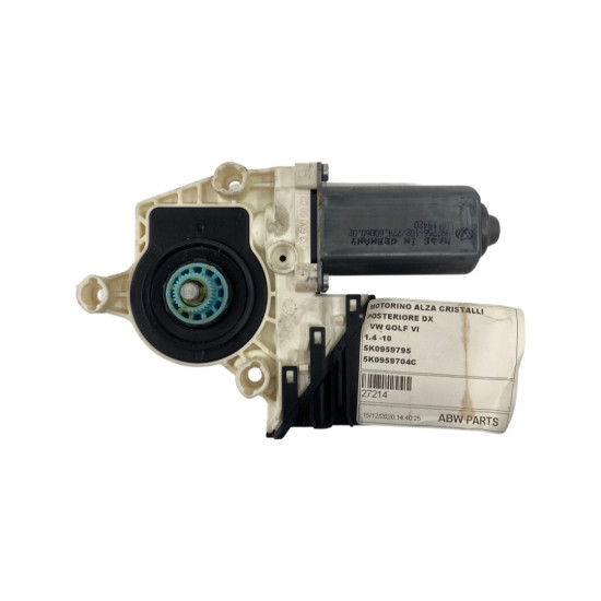 Motoras macara dreapta spate geam VW GOLF VI (5K1) [ 2008 - 2013 ] OEM 5K0959795