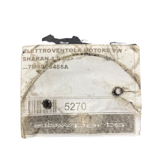Electroventilator VW SHARAN 1.9 TDI (7M8, 7M9, 7M6) [ 1995 - 2010 ] OEM 7M3959455A