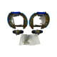 Set saboti frana SEAT SKODA AUDI VW Permafuse 912611P